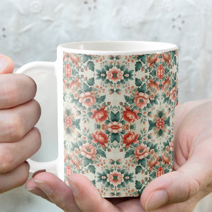 Hütte Blumenkohle Tasse
