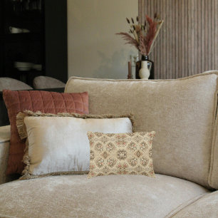 Hütte Blumenüberlieferungen Lumbar Dekokissen