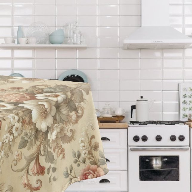 Hütte Blumenüberlieferungen Tischdecke (Von Creator hochgeladen)