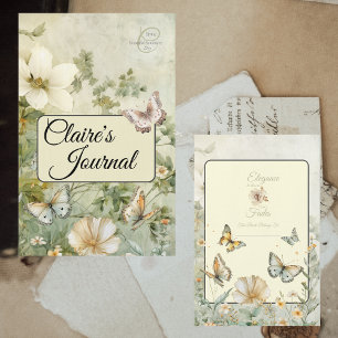 Hütte Chic Wildblumen Binder Namplate Page