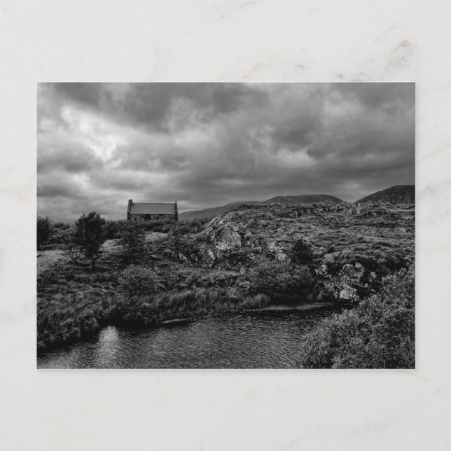 Hütte Connemara II Postkarte (Vorderseite)