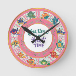 Hütte Core Bauernhof Tea Shop Küche Café Runde Wanduhr