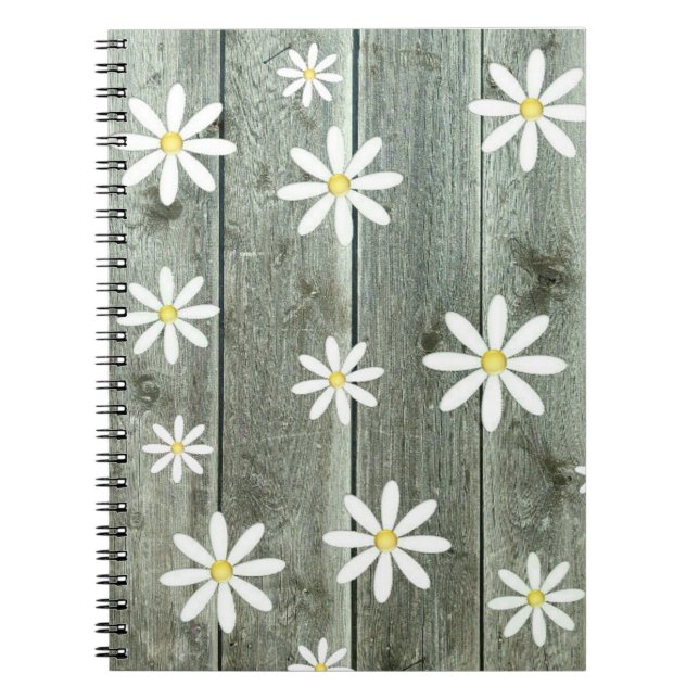 Hütte Daisy Notizblock (Vorderseite)