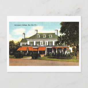 Hütte des Gouverneurs in Sea Girt, New Jersey, Postkarte