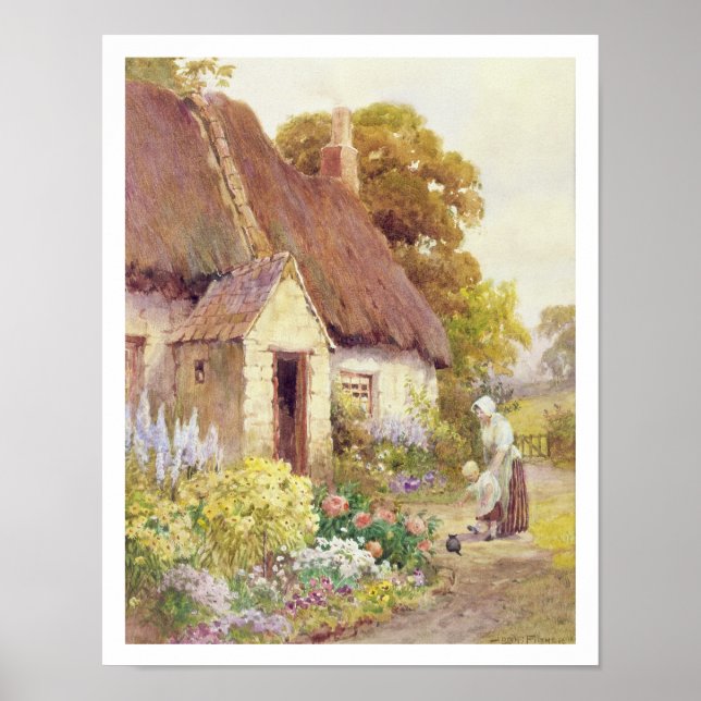 Hütte des Landes Poster (Vorne)