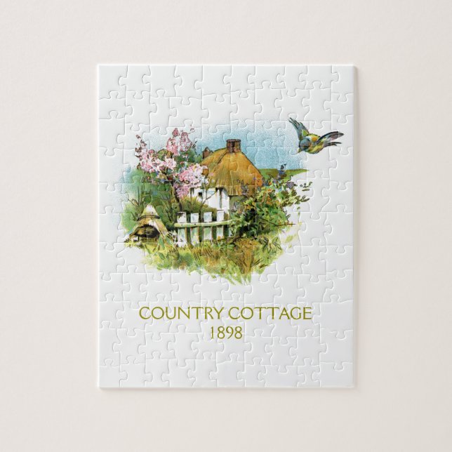 Hütte des Landes Puzzle (Vertikal)