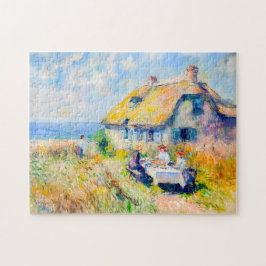 Hütte durch das Sea Impressionist Artwork Puzzle