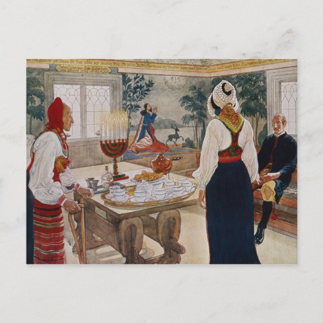 Hütte eines Bergarbeiters aus einer handelsübliche Postkarte (Vorderseite)