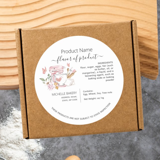 Hütte für den Aquarellmischer Runder Aufkleber (Von Creator hochgeladen)