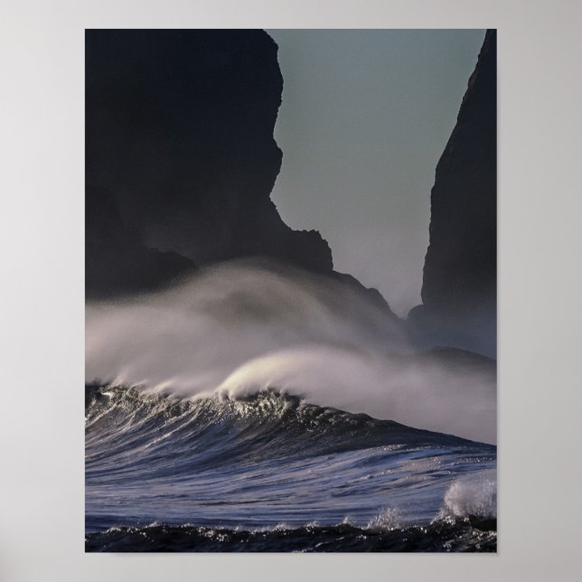 Hütte für Wave Mountains Schicksal Poster (Vorne)