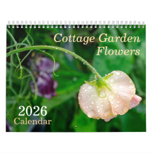 Hütte Garden Blume 2025 Kalender
