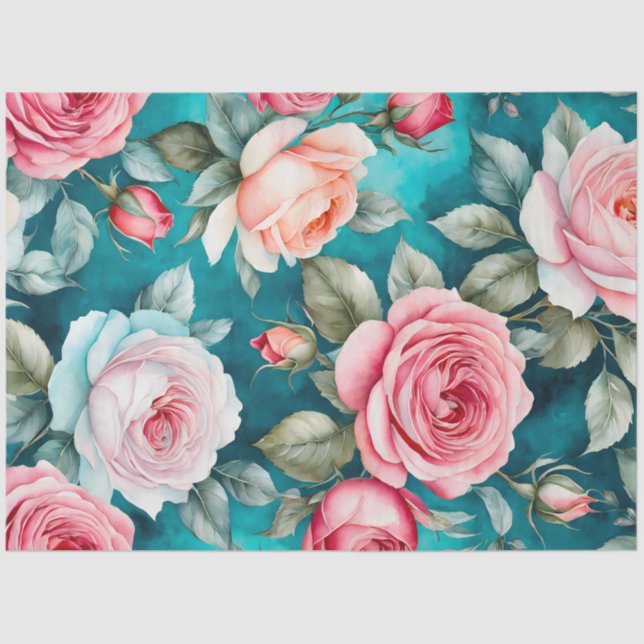 Hütte Garden Blume Kunstgewerbe Seidenpapier (Vorderseite)