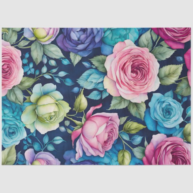 Hütte Garden Blume Kunstgewerbe Seidenpapier (Vorderseite)