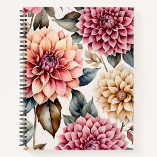 Hütte Garden Blume Spirituosen Notebook Notizbuch
