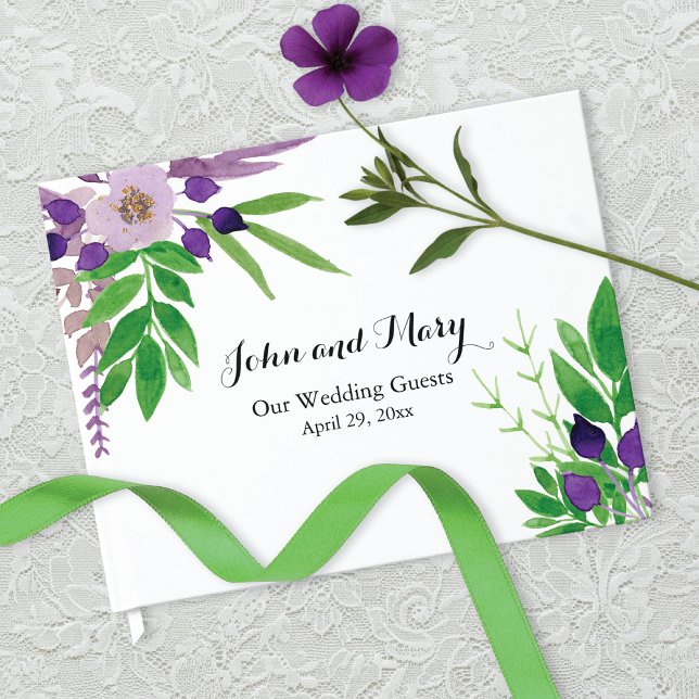 Hütte Garden Floral Wedding Gästebuch (Von Creator hochgeladen)