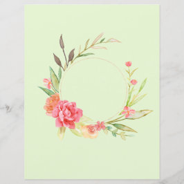 Hütte Garden Rose Scrapbook