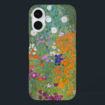 Hütte Gustav Klimt Blumengarten iPhone 16 Hülle<br><div class="desc">Ein wunderschönes Gartenbild - das ist ein klassisches Gemälde von Gustav Klimt,  genannt Hütte Garden,  oder Bauergarten,  1907,  das ein nahes Bild eines Blumengartens,  ein buntes Blumengemälde ist.</div>
