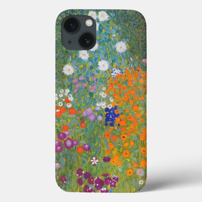 Hütte Gustav Klimt Blumengarten Case-Mate iPhone Hülle (Rückseite)