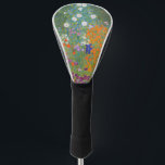 Hütte Gustav Klimt Blumengarten Golf Headcover<br><div class="desc">Ein wunderschönes Gartenbild - das ist ein klassisches Gemälde von Gustav Klimt,  genannt Hütte Garden,  oder Bauergarten,  1907,  das ein nahes Bild eines Blumengartens,  ein buntes Blumengemälde ist.</div>