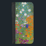 Hütte Gustav Klimt Blumengarten iPhone 8/7 Geldbeutel-Hülle<br><div class="desc">Ein wunderschönes Gartenbild - das ist ein klassisches Gemälde von Gustav Klimt,  genannt Hütte Garden,  oder Bauergarten,  1907,  das ein nahes Bild eines Blumengartens,  ein buntes Blumengemälde ist.</div>