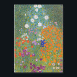 Hütte Gustav Klimt Blumengarten Magnetkarte<br><div class="desc">Ein wunderschönes Gartenbild - das ist ein klassisches Gemälde von Gustav Klimt,  genannt Hütte Garden,  oder Bauergarten,  1907,  das ein nahes Bild eines Blumengartens,  ein buntes Blumengemälde ist.</div>