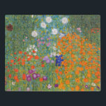 Hütte Gustav Klimt Blumengarten Puzzle<br><div class="desc">Ein wunderschönes Gartenbild - das ist ein klassisches Gemälde von Gustav Klimt,  genannt Hütte Garden,  oder Bauergarten,  1907,  das ein nahes Bild eines Blumengartens,  ein buntes Blumengemälde ist.</div>