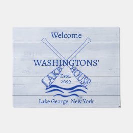 Hütte Hütte Seehaus Türmatten Türmatten Türmchen R Fußmatte