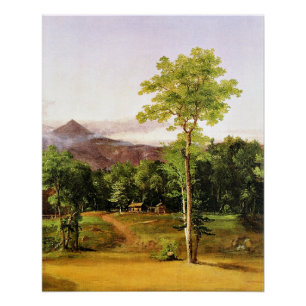 Hütte im Wald, New Hampshire, Poster