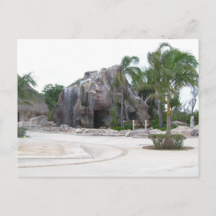 Hütte in Mexiko Postkarte