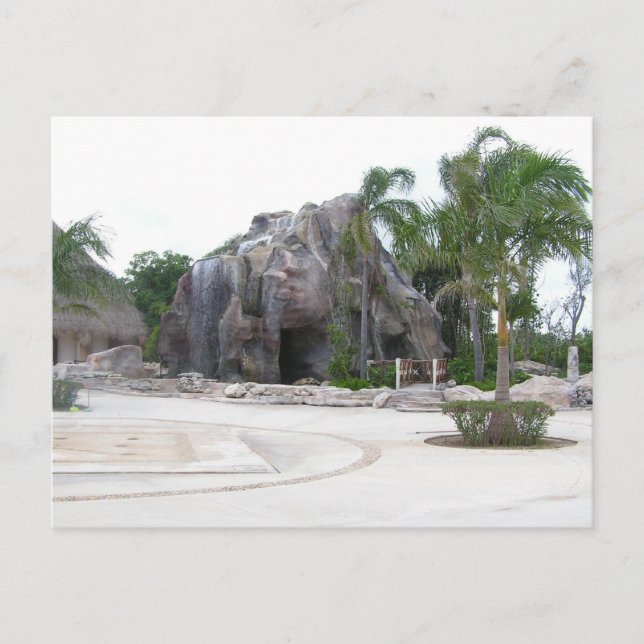 Hütte in Mexiko Postkarte (Vorderseite)