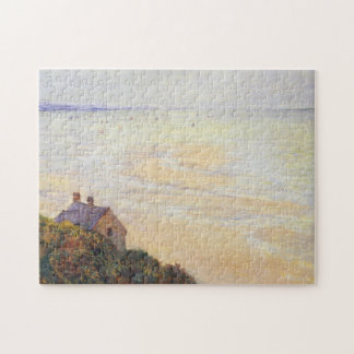 Hütte in Trouville Niedrige Tide Monet Frische Pas Puzzle