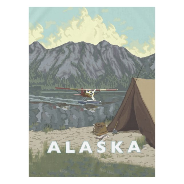 Hütte Jagdhütte Tischdecke (Vorderseite)