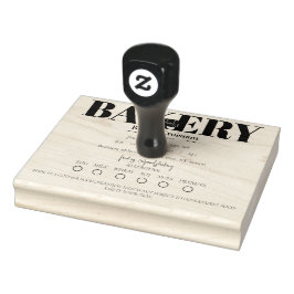 Hütte Lebensmittelrecht Rubber-Briefmarke Gummistempel