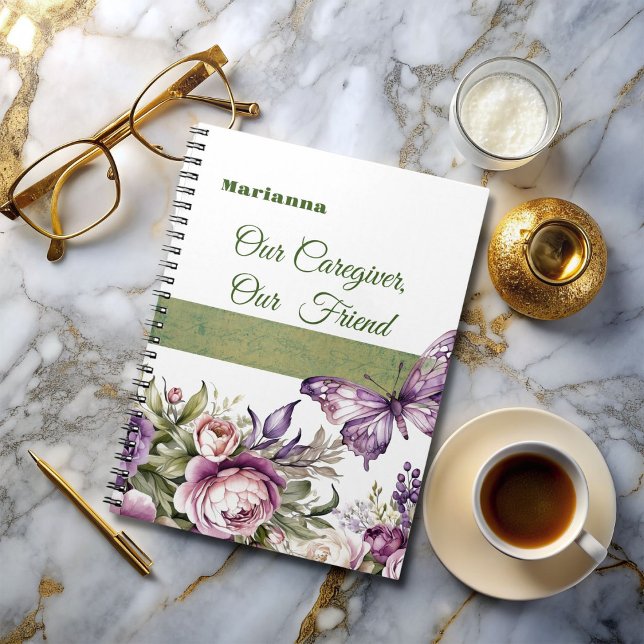 Hütte Lila Blumenzucht Notizblock (Von Creator hochgeladen)