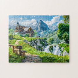 Hütte Lugano Puzzle