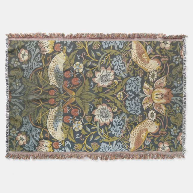 Hütte mit Blütenblättern Chic Woven-Knöchel mit Bi Decke (Vorderseite)