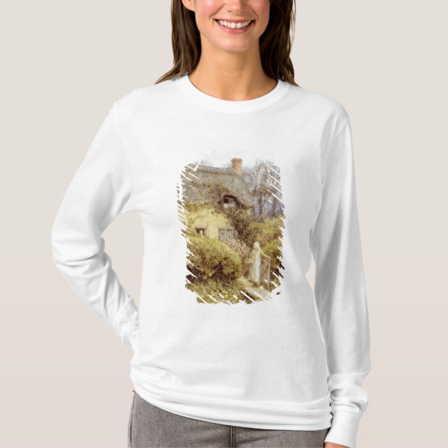 Hütte nahe Frischwasser T-Shirt (Vorderseite)