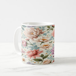 Hütte Pastel Botanischer Kern Kaffeetasse