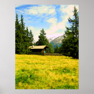 Hütte Poster