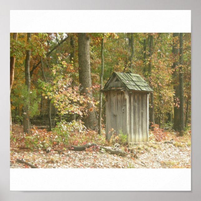 Hütte Poster (Vorne)