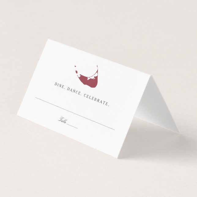 Hütte Red Nantucket Island Karte Hochzeit (Vorderseite)