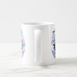 Hütte Rose auf Pastel - Granny's Magic Kaffeetasse