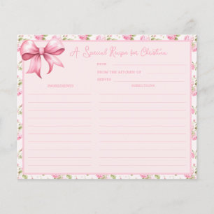 Hütte Rose Coquette Brautparty Rezept Karte