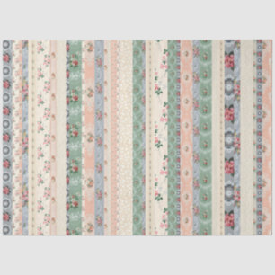 Hütte Rose Hintergrundpapier Stripppapier Seidenpapier