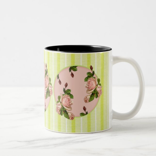 Hütte Rose Tasse (Rechts)