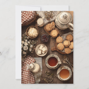 Hütte Scones Homey Vibes Einladung