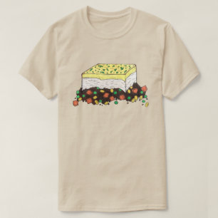 Hütte Shepherd Meat Pie English Food T-Shirt
