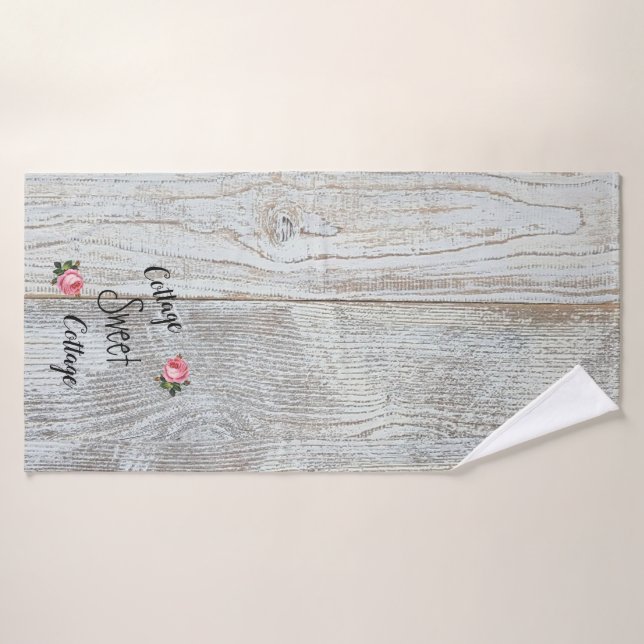 Hütte Sweet Hütte Badhandtuch Set (Badehandtuch)