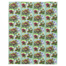 Hütte und Blume Kernflora