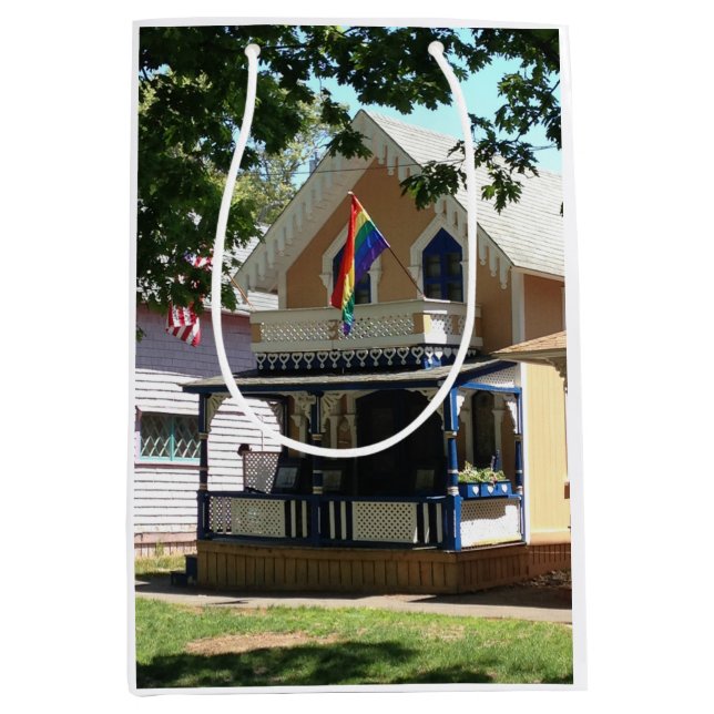 Hütte und Stolz Gingerbread - Martha's Vineyard Mittlere Geschenktüte (Vorderseite)